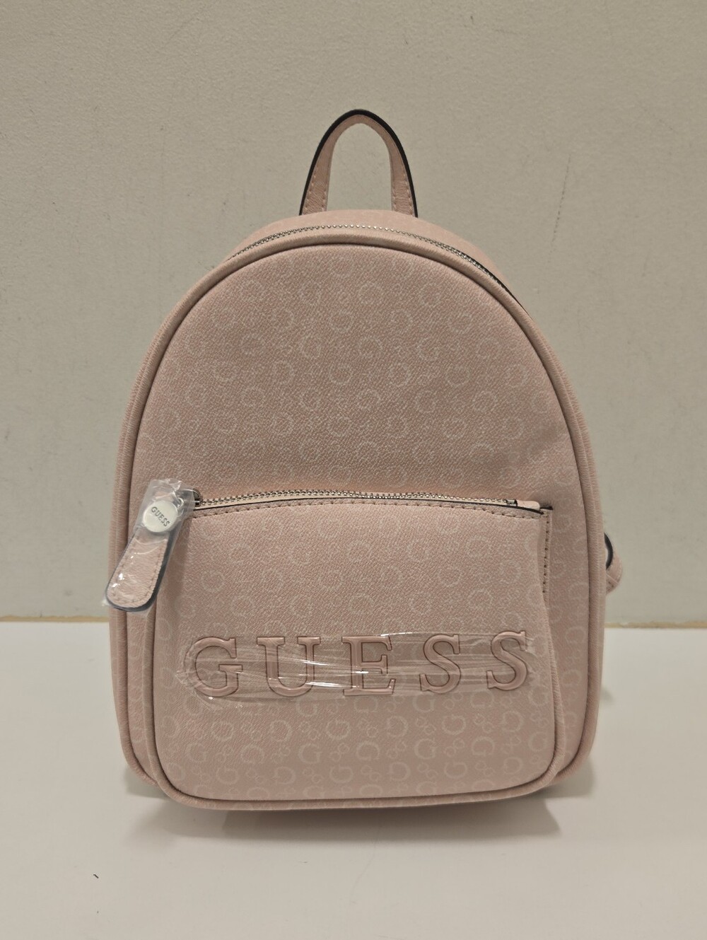 GUESS Pink Logo Mini Backpack